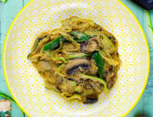 Vegan Mushroom Alfredo